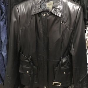 Leather jacket